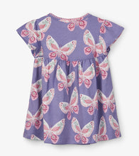 Load image into Gallery viewer, Decorative Butterflies Baby Puff Dress