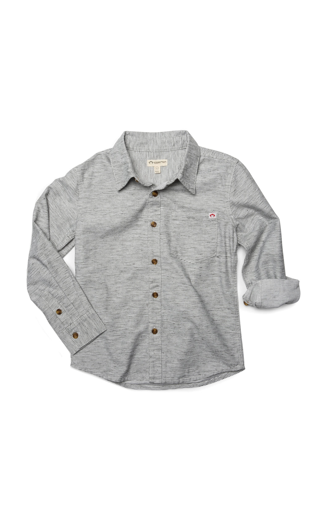 Remy Shirt - Greyscale Stripe