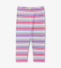 Load image into Gallery viewer, Candy Stripes Baby Leggings - Candy Pink
