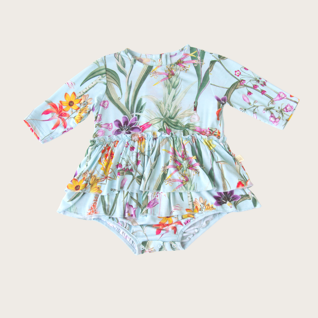 Fiji Garden Skirted Bodysuit