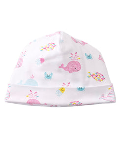 Whale Of A Time Hat - Fuchsia Print