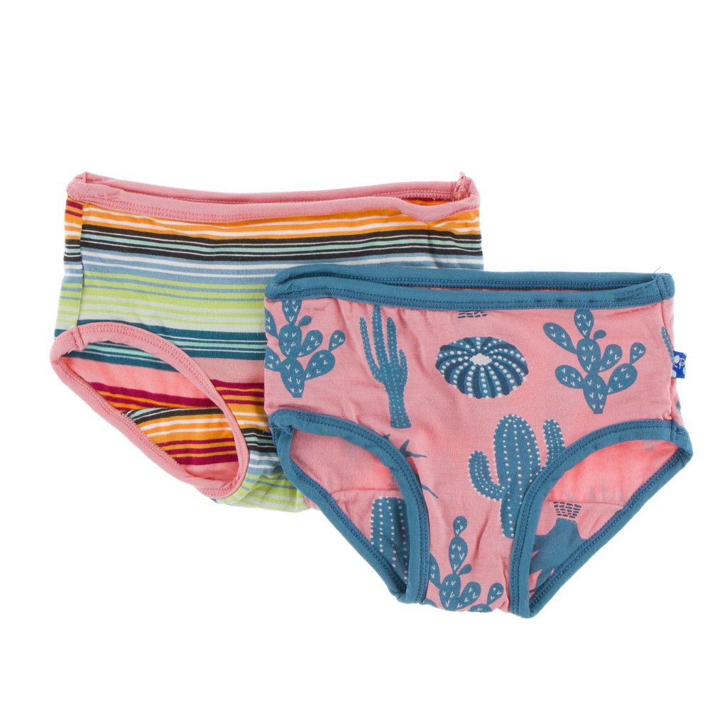 Training Pants Set of 2 - Strawberry Cactus and Cancun Strawberry Stripe