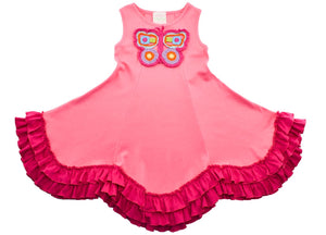 Heavenly Butterfly Dress - Pink Lemonade