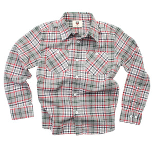 Plaid LS Shirt F19 Heather