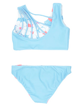 Load image into Gallery viewer, Summer Sun Reversible Bikini - Crystal Blue