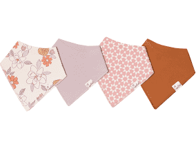 Ferra Baby Bandana Bib Set (4-pack)