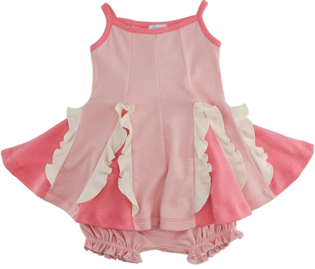 Baby Easy Twirl Dress Set - Rose Shadow