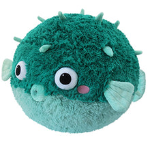 Load image into Gallery viewer, Squishable Teal Pufferfish (15”)