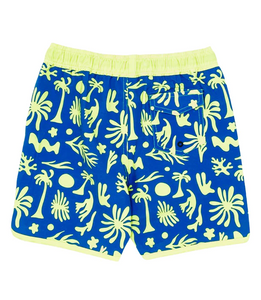 Sunny Vibes Baby Boardshorts - Seaside Blue