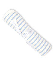 Load image into Gallery viewer, Basics Stripes Blanket STR - Blue