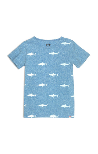 Short Sleeve Tee-Great White