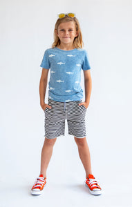 Short Sleeve Tee-Great White