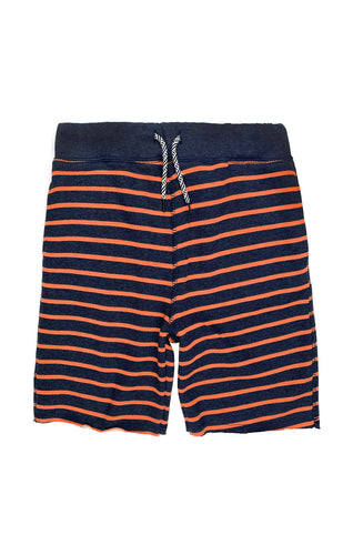 Camp Shorts - Tangerine Stripe