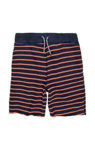 Camp Shorts - Tangerine Stripe