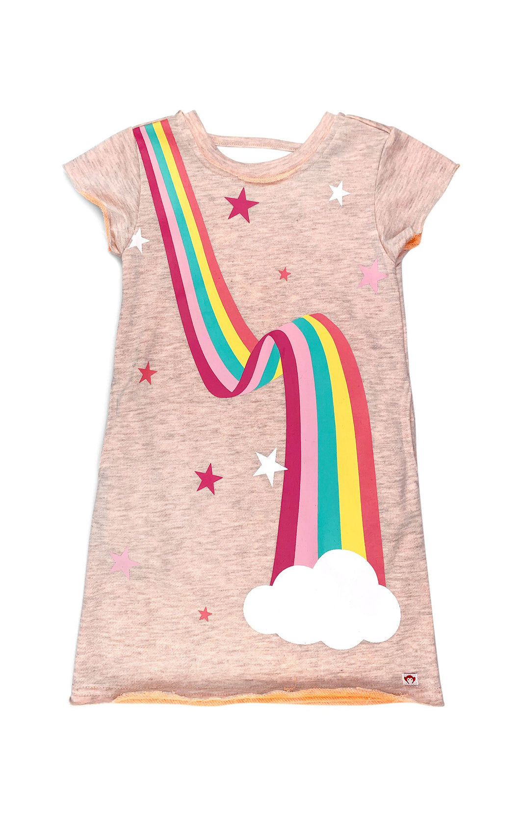 Raylee Dress - Large Rainbow - Novelty Heather