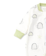 Load image into Gallery viewer, Turtles Footie w/ Zip PRT - Multi