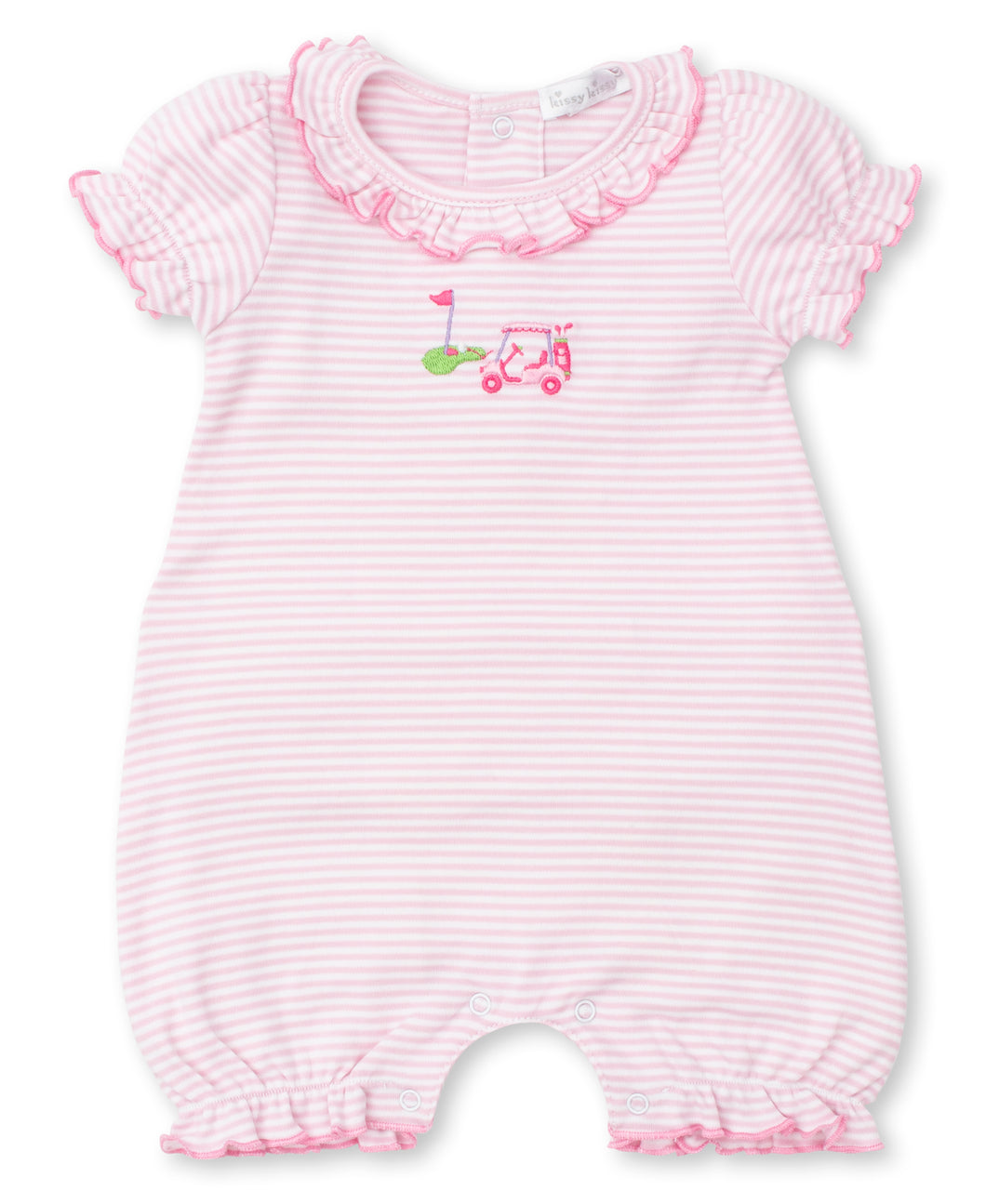 18 Holes Short Playsuit STR - Pink