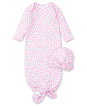 Load image into Gallery viewer, Ditsy Blooms Sack w/ Hat PRT - Pink