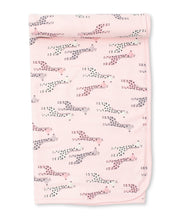Load image into Gallery viewer, Giraffes Blanket PRT - Multi Pink