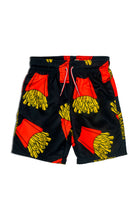 Load image into Gallery viewer, Mid Length Swim Trunks - Fries