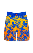Load image into Gallery viewer, Swim Trunks - Blue Palms