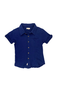 Beach Shirt - Navy Blue