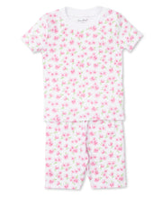 Load image into Gallery viewer, PJs Pink Rose Garden Short PJ Set Snug PRT - Pink