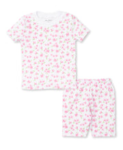 Load image into Gallery viewer, PJs Pink Rose Garden Short PJ Set Snug PRT - Pink