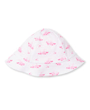 Load image into Gallery viewer, Whale Wishes Reversible Sunhat - Pink