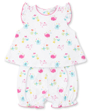Load image into Gallery viewer, Ocean Outing Sunsuit Set PRT - Multi Pink