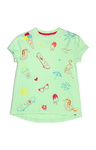 Circle Tee - Mint
