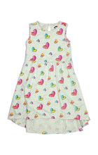 Load image into Gallery viewer, Naxios Dress - Hearts - Light Steel
