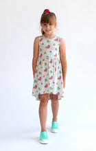 Load image into Gallery viewer, Naxios Dress - Hearts - Light Steel
