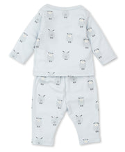 Load image into Gallery viewer, Baa Baa Lambs Pant Set PRT - Light Blue