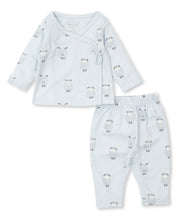 Load image into Gallery viewer, Baa Baa Lambs Pant Set PRT - Light Blue