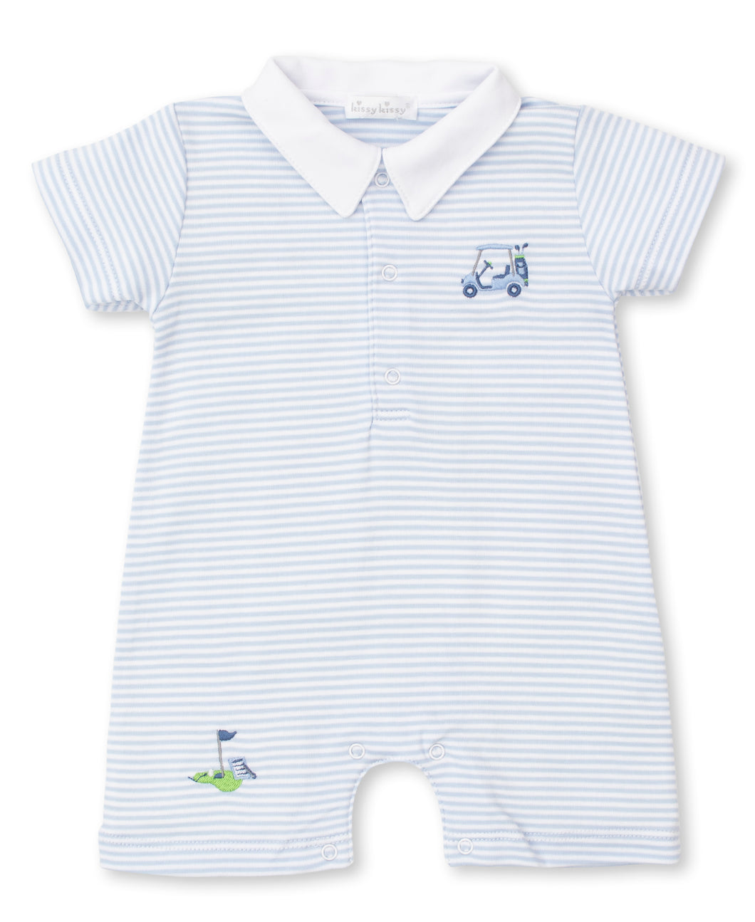 Golf Club Short Playsuit STR - Light Blue