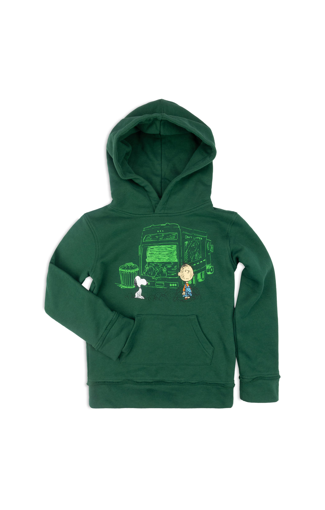 Peanuts Hoodie - Verdant Green