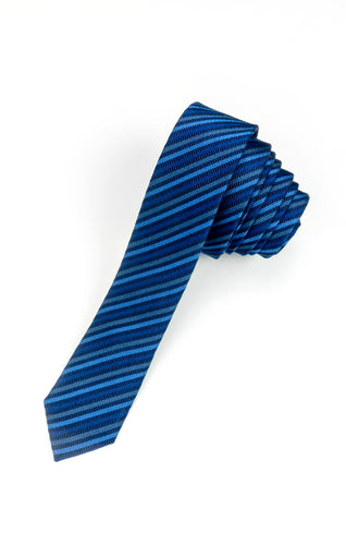 Tie - Navy Stripe