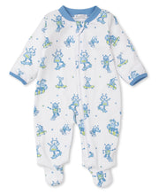 Load image into Gallery viewer, PJs Rolling Robots Footie w/ Zip PRT - Multi