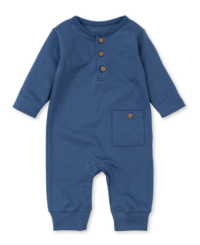 Dino Den Playsuit - Navy