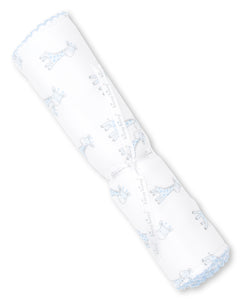 Giraffe Grins Burp PRT - Light Blue