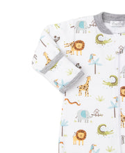Load image into Gallery viewer, Joyful Jungle Footie w/ Zip PRT - Multi