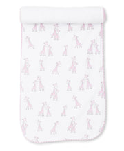 Load image into Gallery viewer, Giraffe Grins Burp PRT - Pink