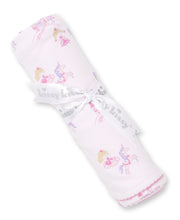 Load image into Gallery viewer, Giraffe Grins Blanket PRT - Pink