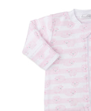 Load image into Gallery viewer, Lovey Lambs Footie w/ Zip PRT - Pink