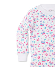 Load image into Gallery viewer, PJs Watercolor Hearts Pajama Set Snug PRT - Multi