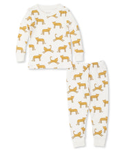 Load image into Gallery viewer, Little Leopard Pajama Set Snug PRT - Gold