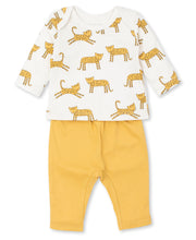 Load image into Gallery viewer, Little Leopard Pant Set Mix - Gold