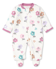 Load image into Gallery viewer, Hippie Floral Footie w/ Zip PRT - Multi