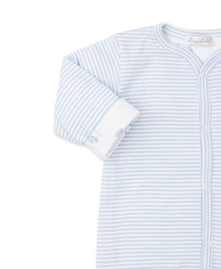 Peppy Pups Reversible Playsuit - Light Blue